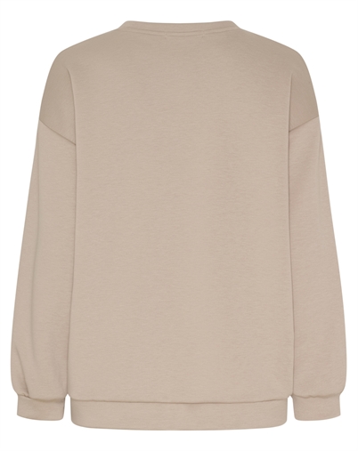 Marta Du Chateau - MDCHibiscus Sweatshirt - Beige
